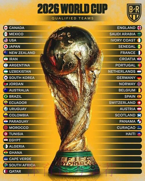 2026世界杯赔率免费查看